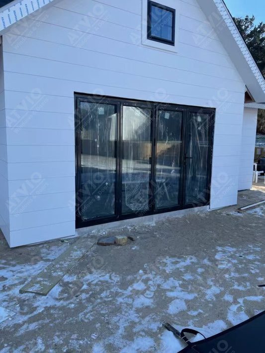 Gregory's NY House Transformation with ATVIO’s Aluminum Folding Doors Maximized Space & Style