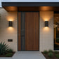 Fusion Series volcanic rock Color Aluminum Entrance Piovt Doors