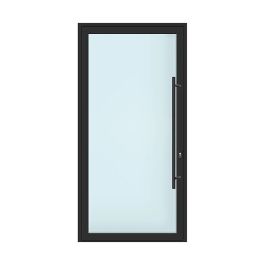 G301 Aluminum Glass Entrance Piovt Front Doors