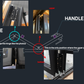 75 series Folding Door Roller & Hinges